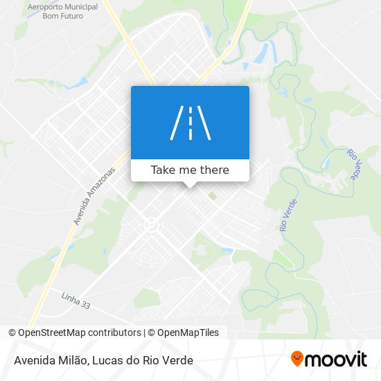 Avenida Milão map