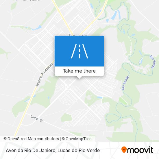 Avenida Rio De Janiero map