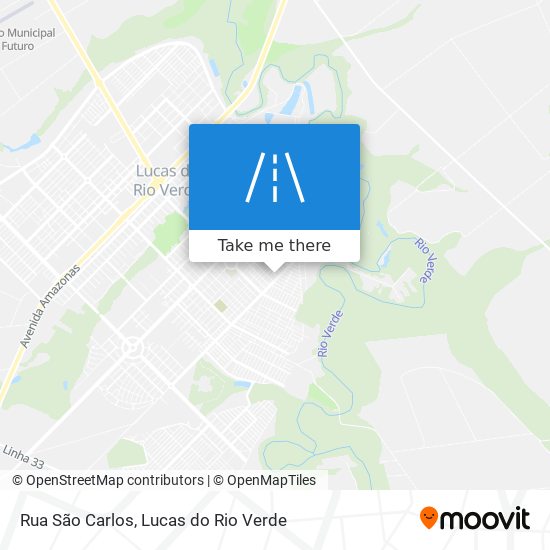 Rua São Carlos map