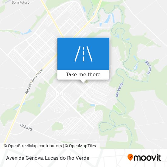 Avenida Gênova map