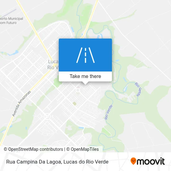 Rua Campina Da Lagoa map