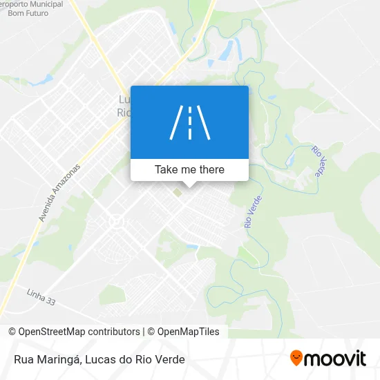 Rua Maringá map