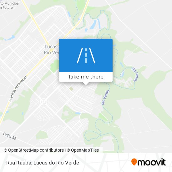 Rua Itaúba map