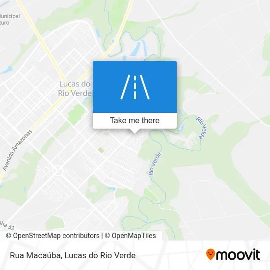 Rua Macaúba map