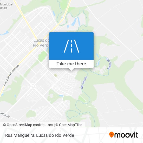 Mapa Rua Mangueira