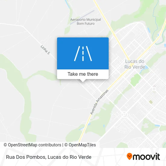 Rua Dos Pombos map