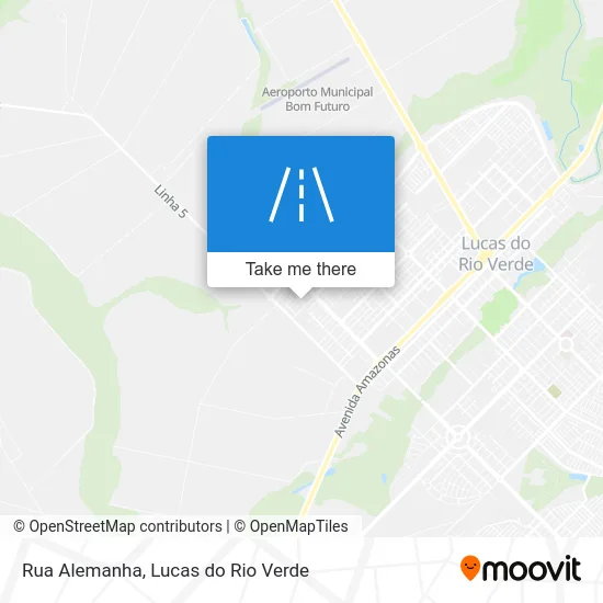 Rua Alemanha map