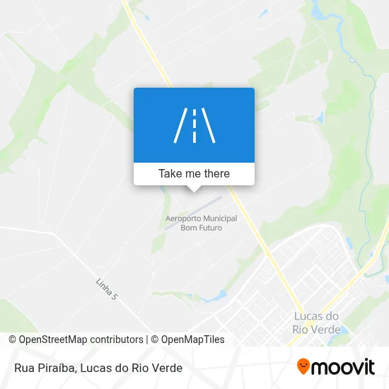 Rua Piraíba map