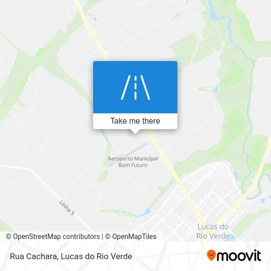 Rua Cachara map