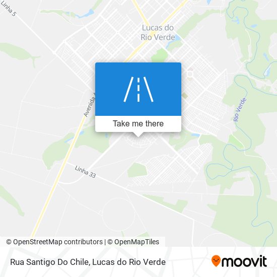 Rua Santigo Do Chile map