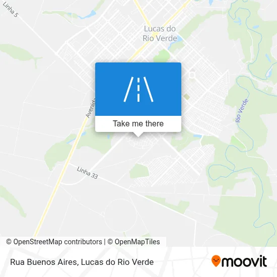 Rua Buenos Aires map