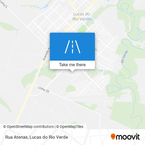 Mapa Rua Atenas