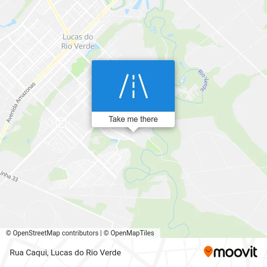 Rua Caqui map