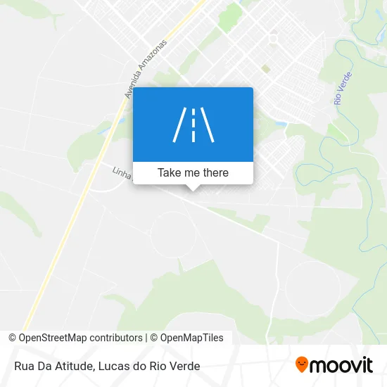 Rua Da Atitude map