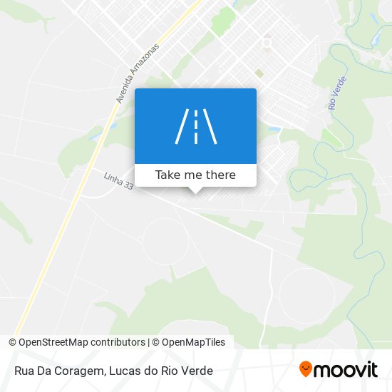 Mapa Rua Da Coragem