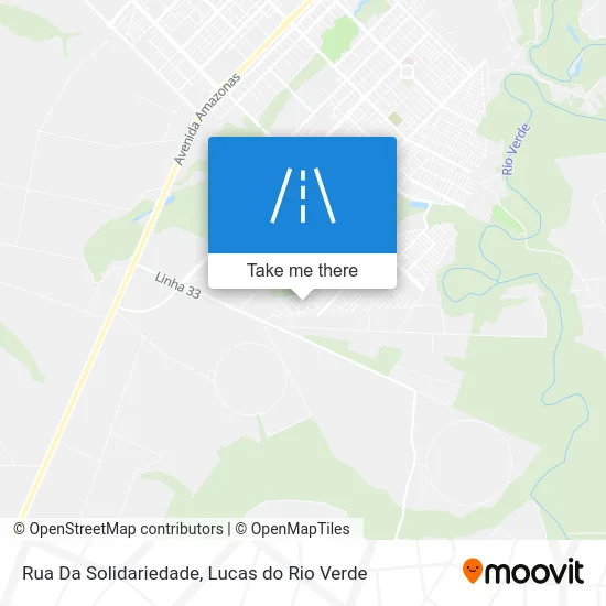 Rua Da Solidariedade map