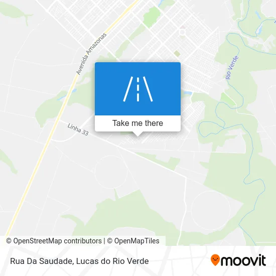 Rua Da Saudade map