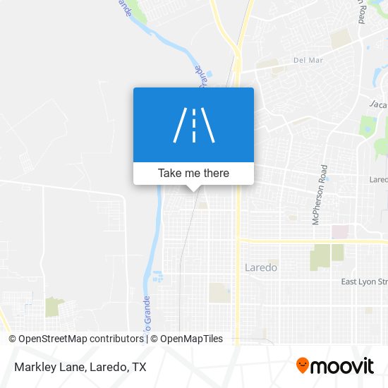 Markley Lane map