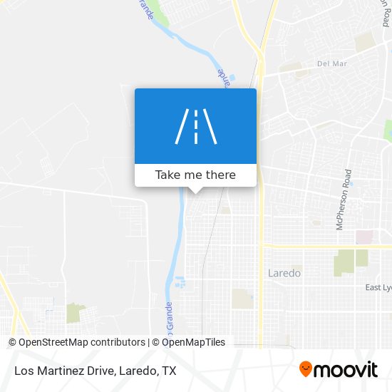 Mapa de Los Martinez Drive