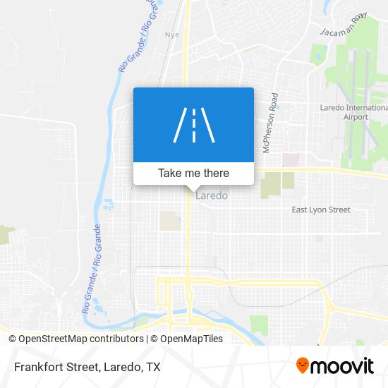 Frankfort Street map