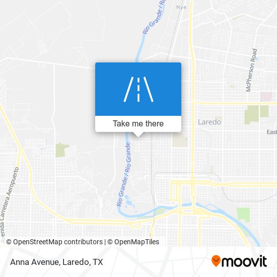 Anna Avenue map