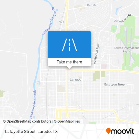 Lafayette Street map