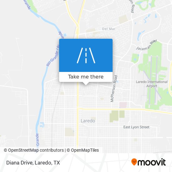 Diana Drive map