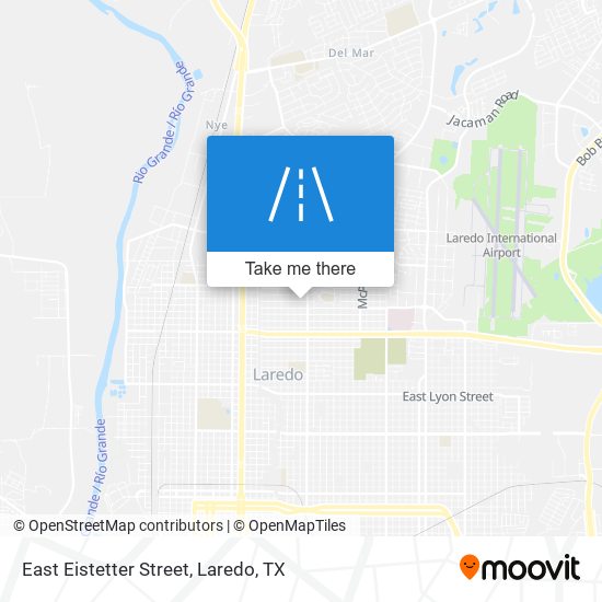 East Eistetter Street map