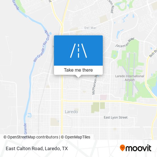 East Calton Road map