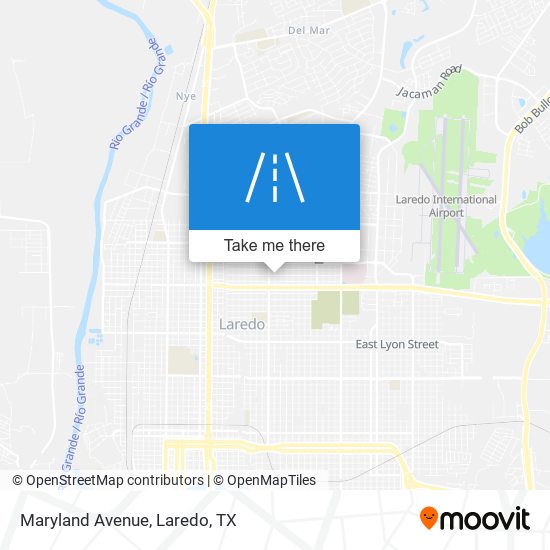 Maryland Avenue map