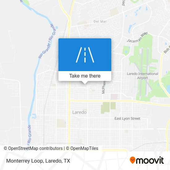 Monterrey Loop map