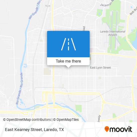 East Kearney Street map