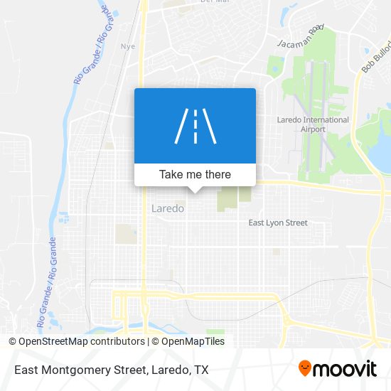 Mapa de East Montgomery Street