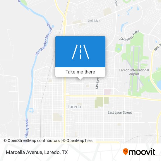 Marcella Avenue map