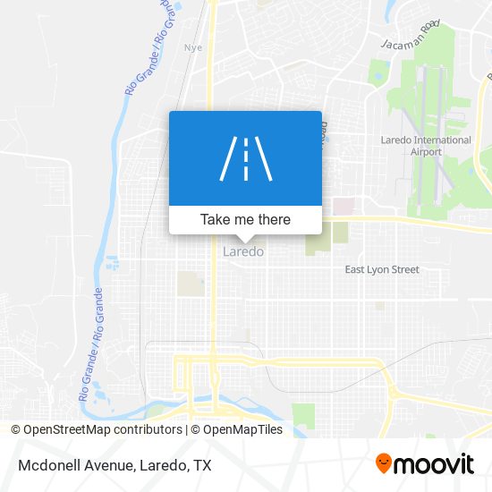 Mapa de Mcdonell Avenue