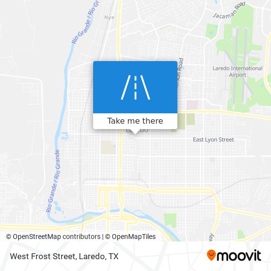 West Frost Street map