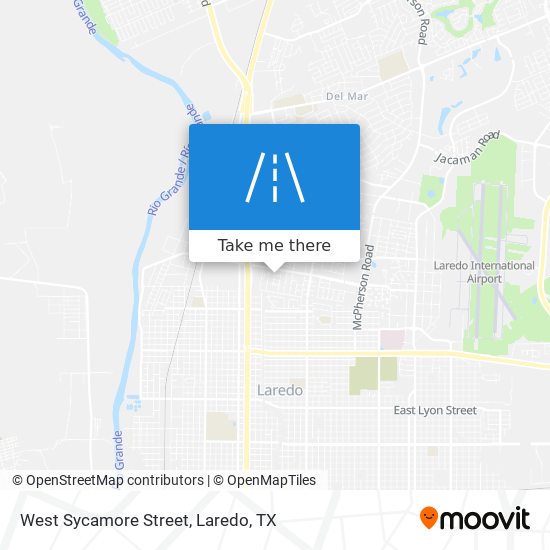 Mapa de West Sycamore Street