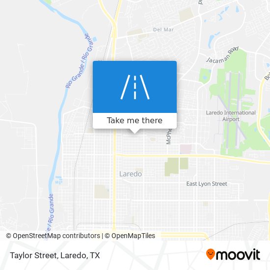 Taylor Street map