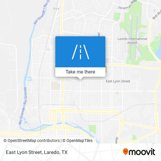 East Lyon Street map