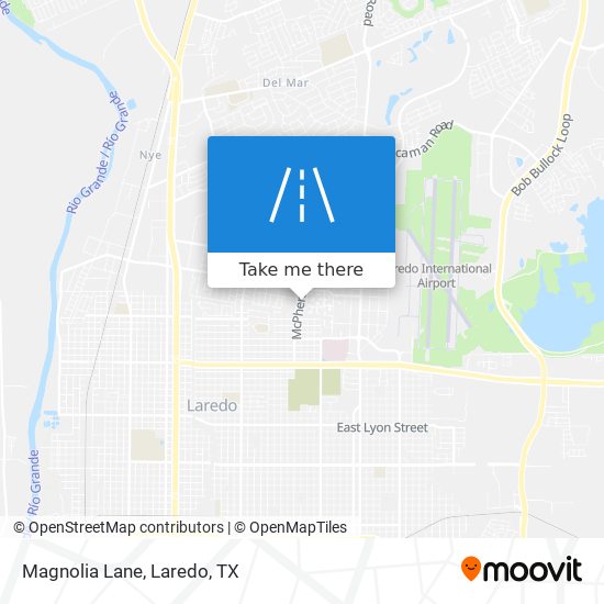 Magnolia Lane map