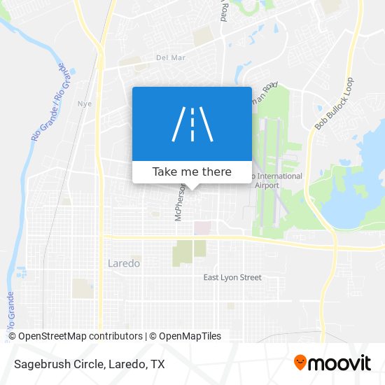 Sagebrush Circle map