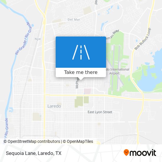 Sequoia Lane map