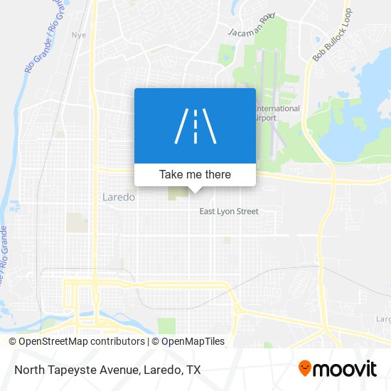 North Tapeyste Avenue map