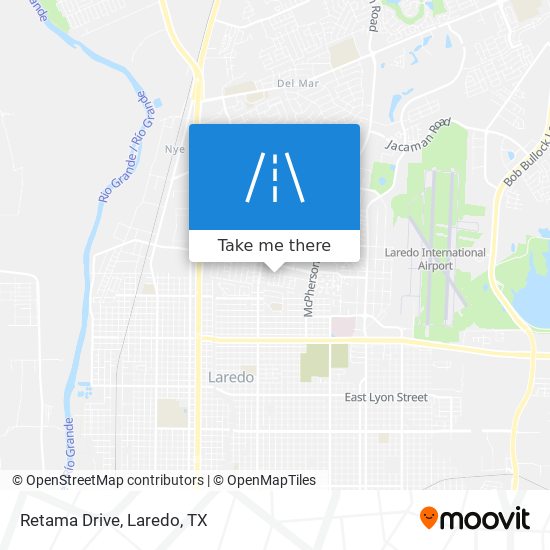 Retama Drive map