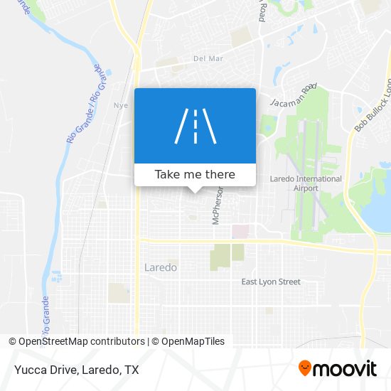 Yucca Drive map