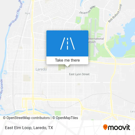 East Elm Loop map