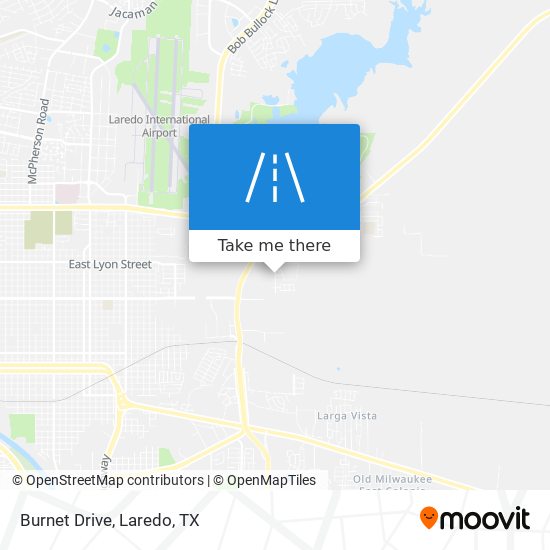 Burnet Drive map