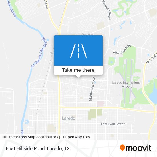 Mapa de East Hillside Road