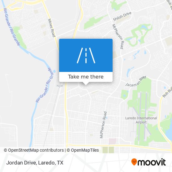 Mapa de Jordan Drive