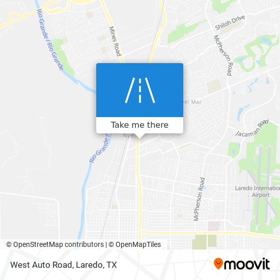 West Auto Road map